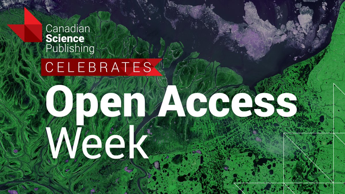 cdnsciencepub's tweet image. Happy #OAWeek! Discover our #OpenAccess partnerships and see if your institution has an agreement with us for options with reduced fees. We're committed to advancing open access for all researchers ▶️ ow.ly/FHCu50X5OHp