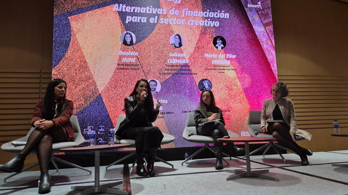 Desde ASOFACE participamos en panel “Alternativas de financiación para el sector creativo” del #BIFFBogota y la <a href="/camaracomerbog/">Cámara de Comercio de Bogotá</a> 

Hablamos de:
- Factoring internacional
- Prefactoring para emprendedores culturales
- Alianzas con #COCREA

La creatividad se financia con innovación