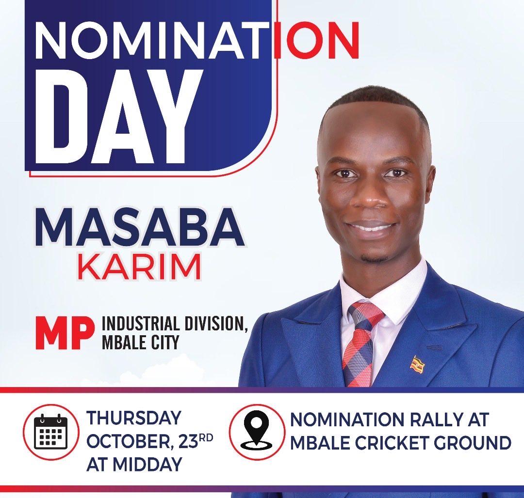 It's happening on 23rd thus Thursday 
<a href="/masabakarim/">Karim Masaba</a>