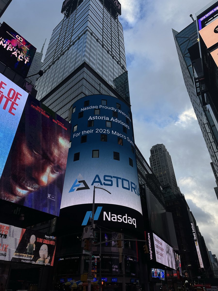 🌟<a href="/Nasdaq/">Nasdaq</a> proudly welcomes Astoria Advisors for our #MacroSummit2025 !! 🌟