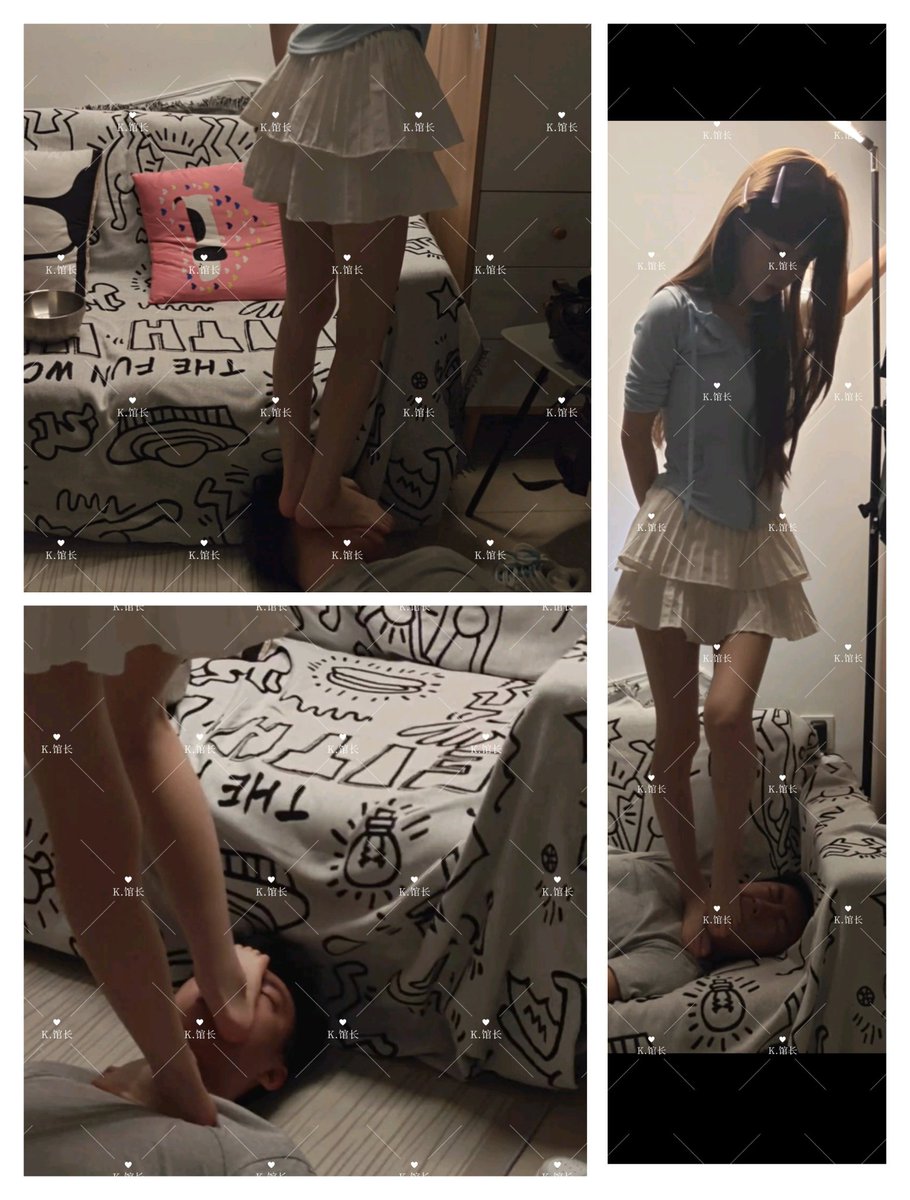 最新白富美系列 逛街回来使用私人脚奴日常
图一：狗嘴不会脱袜子就挨踹
图二：没死就含着主人的脚，不论主人做什么都不许吐
图三：脚底下的贱畜，死之前也要把舌头伸出来
精选版：19min 已更新至VIP群
视频全集：54min，需要联系t.me/SubMJ866
#footfetısh #femdom #footslave
#脚奴 #bdsmِ