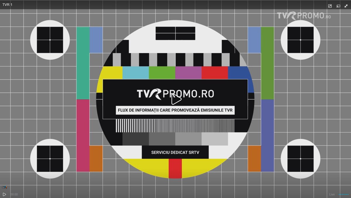 Iar a angajat TVR specialisti in internet. 
Si au blocat streamul de internet, pentru internet, sa se uite lumea la televizor, nu pe internet,