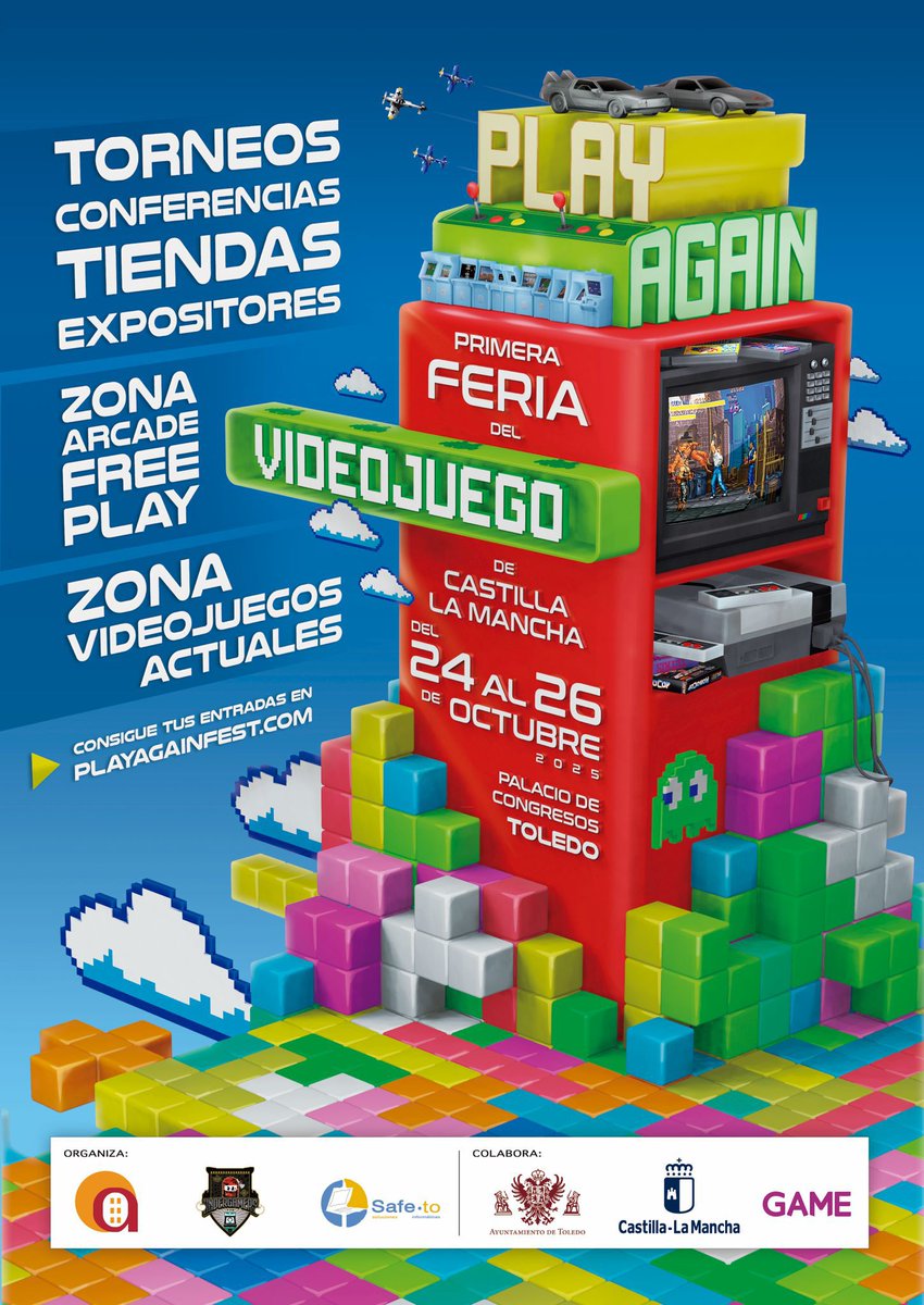 Nos vemos el Viernes en la Primera Edición de Play Again Fest! La vamos a liar gorda :)

El Viernes me subo al escenario con <a href="/alfonsryo/">Alfonso M. González 🔜 Deriva cuántica</a> y <a href="/VinakoStore/">VinakoStore</a> para hablar de juego Japo y el Jueves iremos a grabar el montaje para que podais ver la Feria el propio Viernes por si aún dudais
