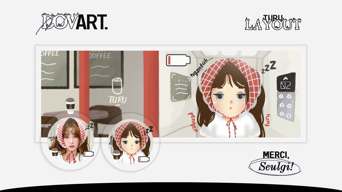 douvart's tweet image. any interaction would be appreciated!  

turu chibi ready stock layouts. free replacement text. price on ALT. please dm directly to order it.

ian yeri ningning seulgi joy #zonauang