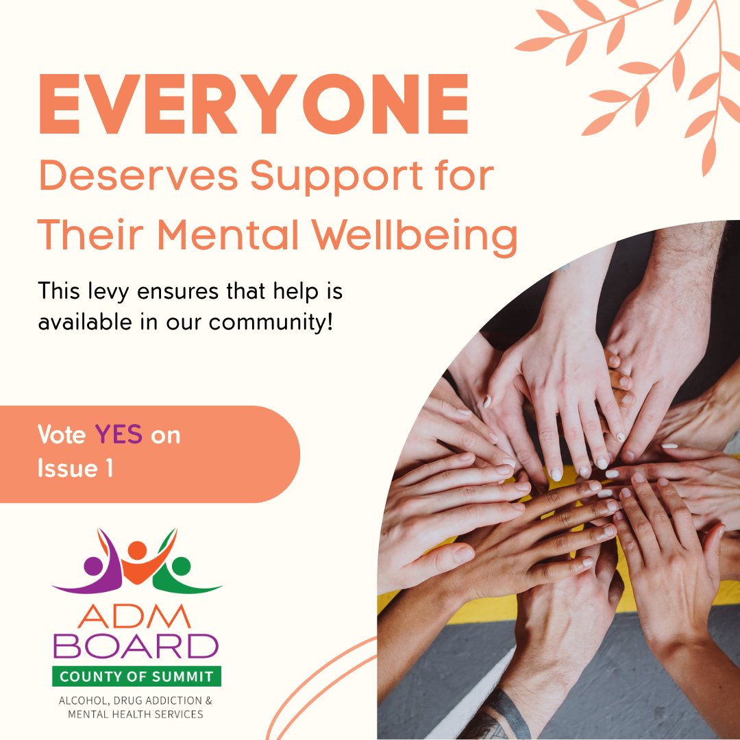Vote YES on or before November 4, 2025! This levy ensures that mental health help is available in our community, no matter your income or insurance status. Learn more at SupportADMBoard.org #ADMBoard