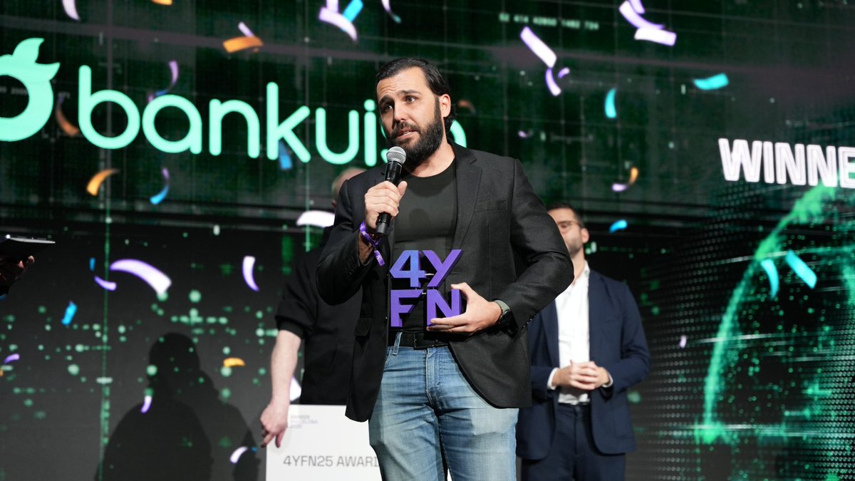 4YFN_MWC's tweet image. Only 3️⃣ days to go until the #4YFN26 Awards submissions close! 🚀
From bold ideas to real-world impact — these founders are redefining what’s possible 🌟
Who will take home the top prize of €20,000? 🏆 
Put yourself in the competition 👉 gsma.at/Rb