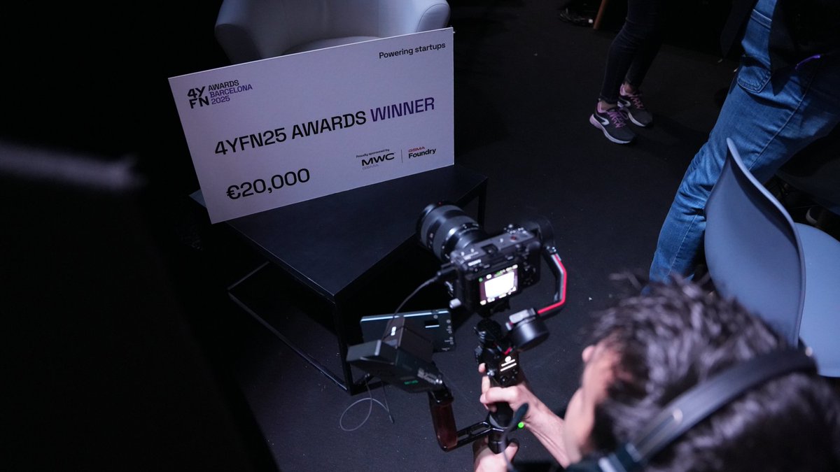 4YFN_MWC's tweet image. Only 3️⃣ days to go until the #4YFN26 Awards submissions close! 🚀
From bold ideas to real-world impact — these founders are redefining what’s possible 🌟
Who will take home the top prize of €20,000? 🏆 
Put yourself in the competition 👉 gsma.at/Rb