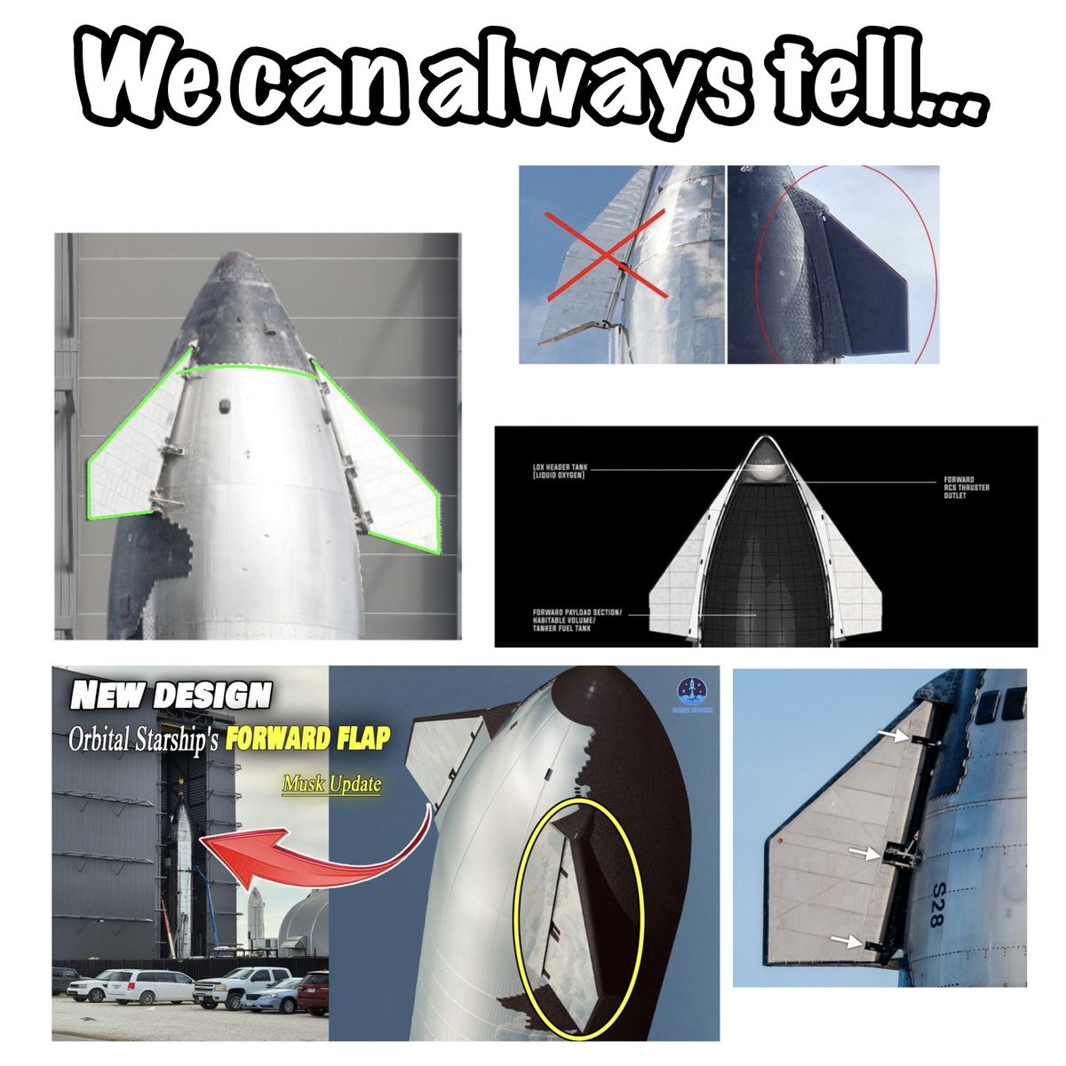 we can always tell…