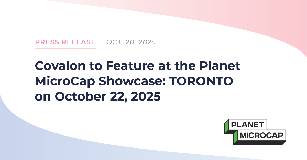 Covalon Technologies Ltd. tweet media