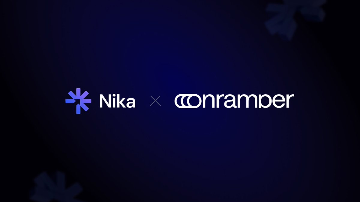 Nika_Finance's tweet image. Nika x Onramper Integration

@GetOnramper will power Nika with seamless fiat-to-crypto deposits, making it easier than ever to fund your portfolio and start trading effortlessly.