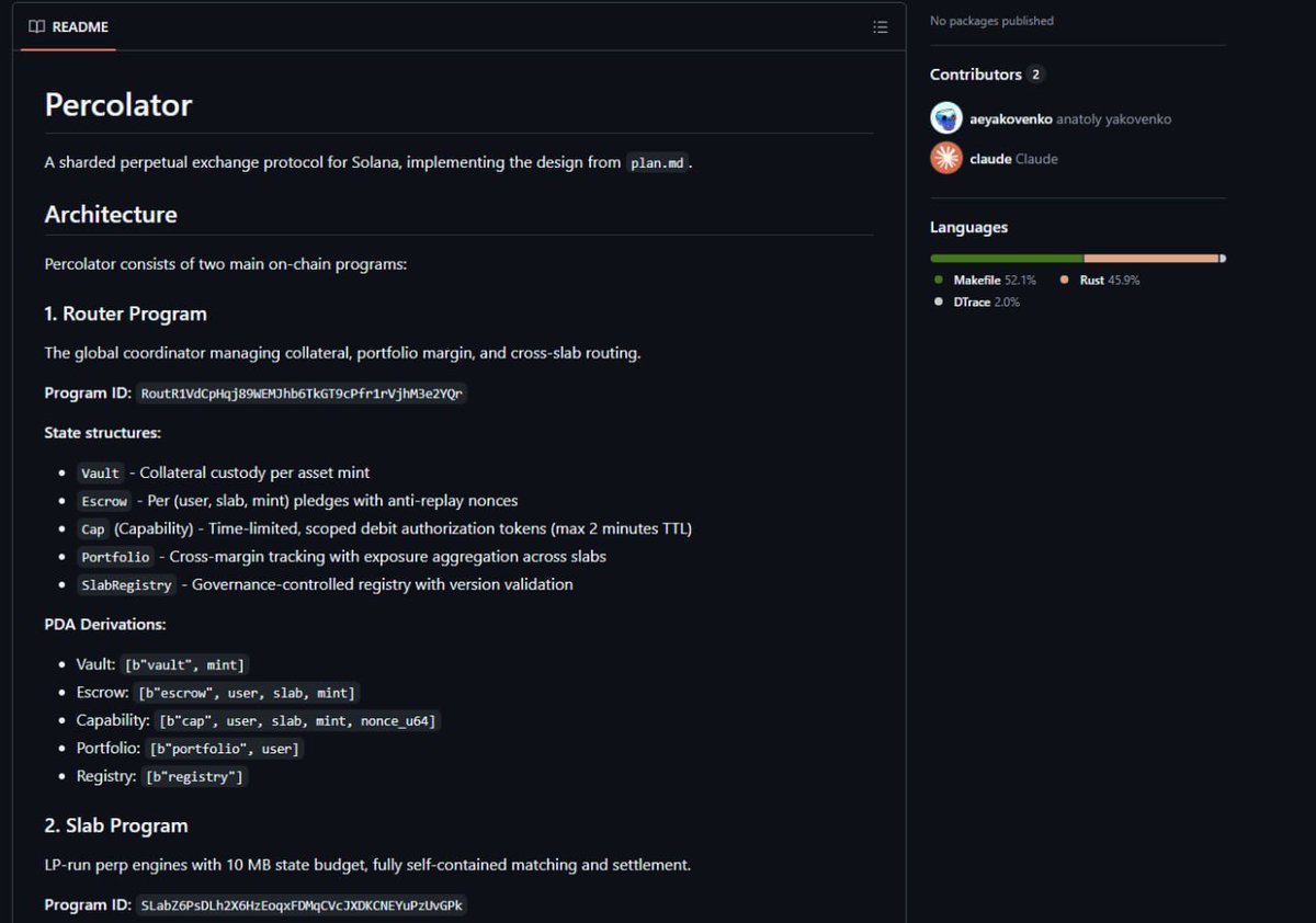 CoinDataFlow's tweet image. 👀 Rumor’s heating up: Anatoly Yakovenko, co-founder of #Solana, might be cooking a Perpetual DEX right on $SOL.
If this drops:
- Native Hyperliquid-style futures
- Massive liquidity + on-chain volume
- Another DeFi rocket for Solana ecosystem
#DEX #Perpetuals #SOL