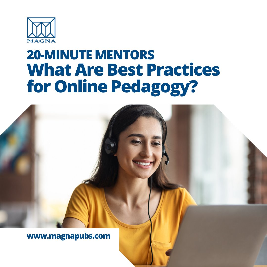 💻 Enhance your online teaching with proven strategies!

🎯 Gain practical insights on:
✔️ Establishing clear goals for online instruction
✔️ Implementing evidence-based teaching strategies
✔️ Creating engaging, accessible online courses

🎥 Watch now: magnapubs.com/product/progra…