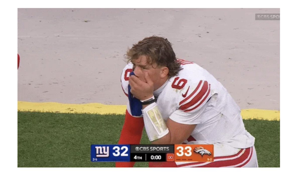 Teams were 1,602-0 when leading by 18+ in the final 6 minutes. We're #1. #NYGiants