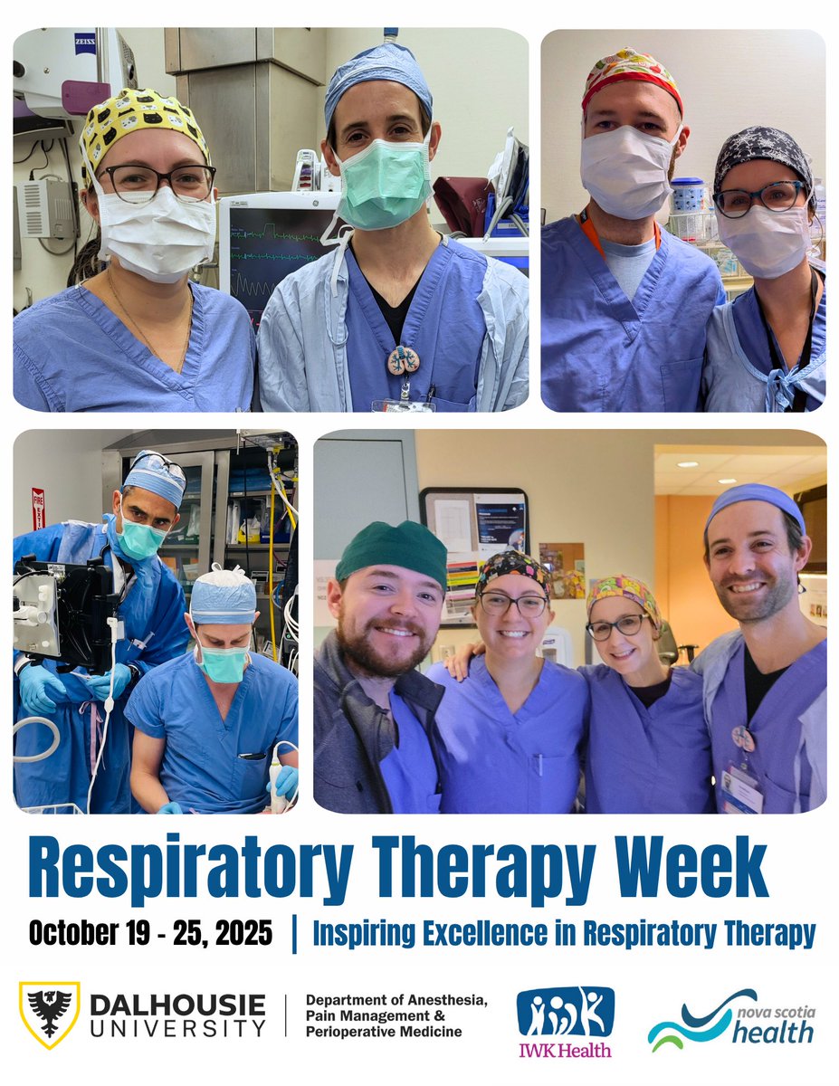 #RespiratoryTherapyWeek is a time to recognize the vital role of Anesthesia Assistants, a specialized group of respiratory therapists, play in healthcare. Their expertise &amp; commitment make a significant difference to the team &amp; in the care we provide to our patients. Thank you!