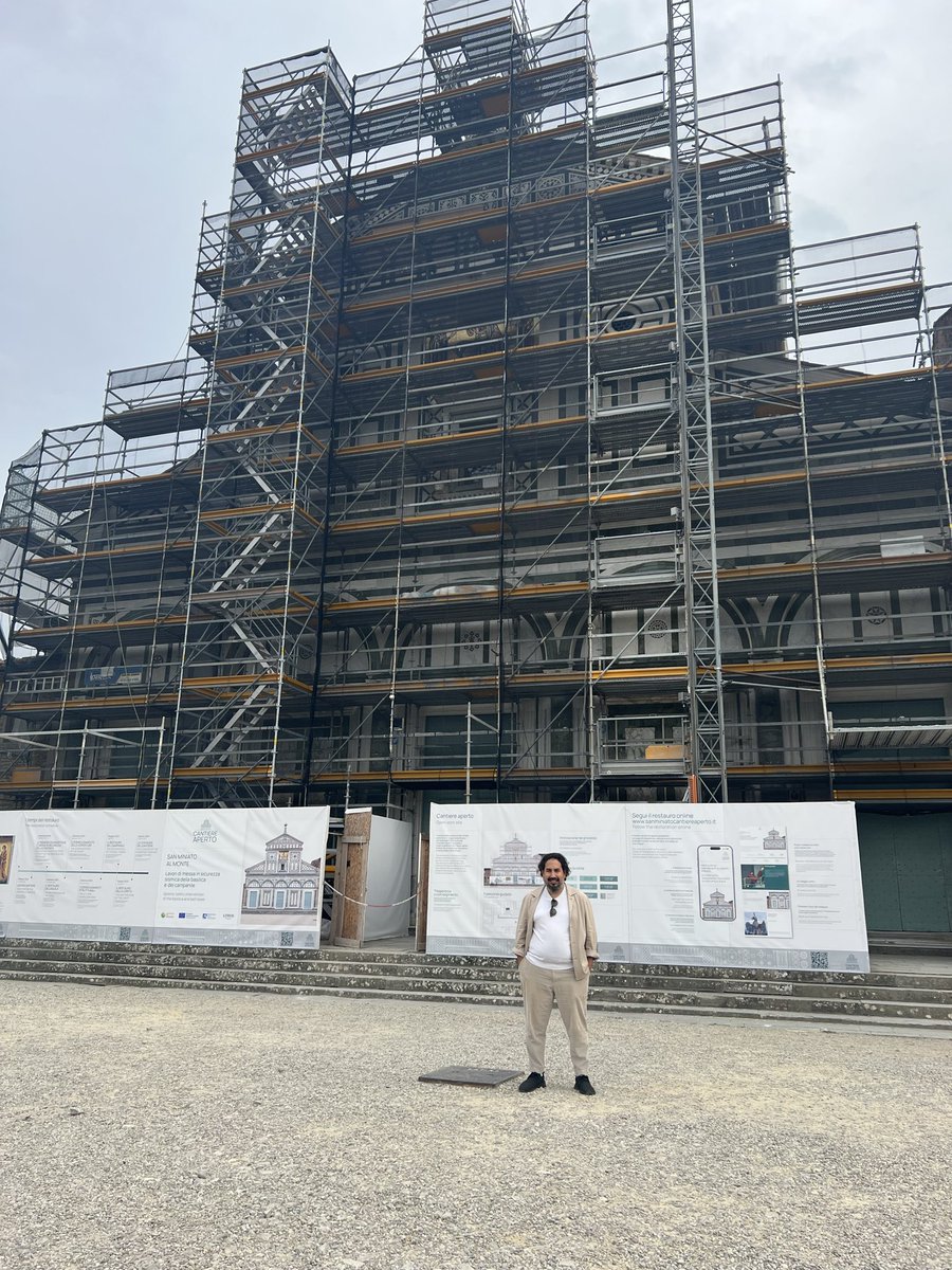 Feeling like Cliff Robertson in De Palma’s Obsession (unfortunately the church is being restored)