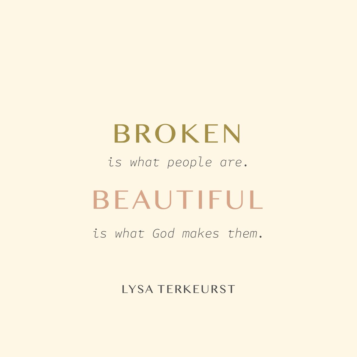 How many times have I let imperfections cause me to be too hard on myself &amp; too harsh with others?

We are imperfect because we are unfinished. We are a glorious work of God in progress. And if God is patient with the process, I'm learning I can be too.