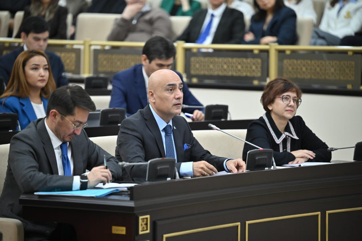At today’s SDG Parliamentary Commission in Kazakhstan, <a href="/UNDP/">UN Development</a> Deputy Resident Representative <a href="/SKhojimatov/">Sukhrob Khojimatov</a> spoke on AI’s impact on sustainable development. AI is already transforming education, healthcare, the labor market, and public administration.