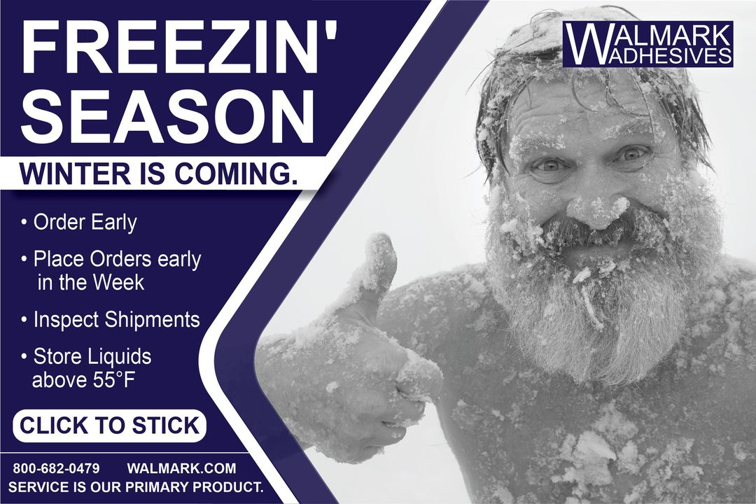 Freezin’ Season is approaching. Check out our essential tips to protect your liquid products and keep you out of any sticky situations. 
walmark.com/freezinseason