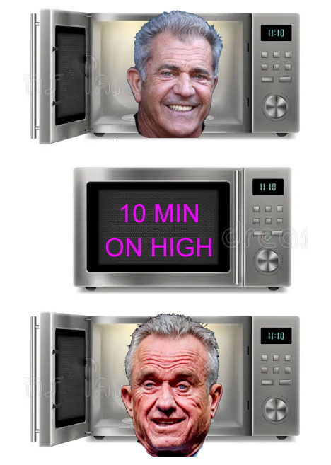 How to prepare "Microwave Mel Gibson"