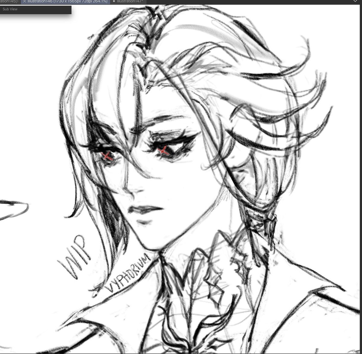 i missed drawing arlecchino..