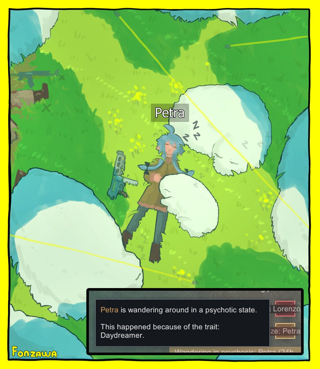 A little nap with the muffalos!
#rimworld