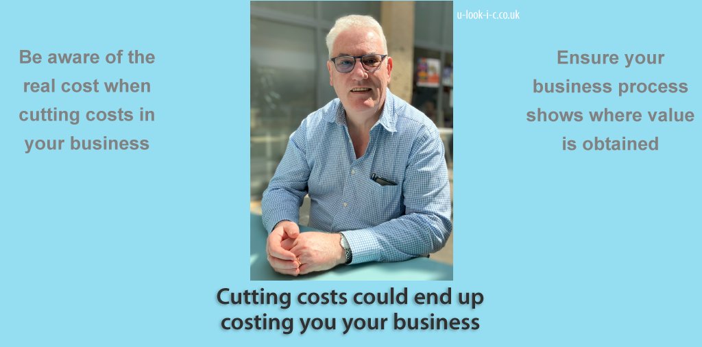 Are you thinking of cutting costs? Be aware of the real cost when cutting costs in your business, not all cost cuts are savings
See our blog for more tips:
u-look-i-c.co.uk/business-growt…

#ukbiz #BusinessConsultants #businessowner
