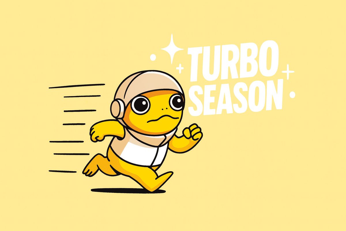 Sniperwolf72680's tweet photo. 🚀 Turbo Season is coming!
Let’s push Turbo to the MAX and show what this community can do.
$TURBO to $0.10 and beyond! 🐸💨
#TurboSeason #TURBO #Crypto #Ethereum #Turbotoad #meme https://t.co/mpexMZjMzi