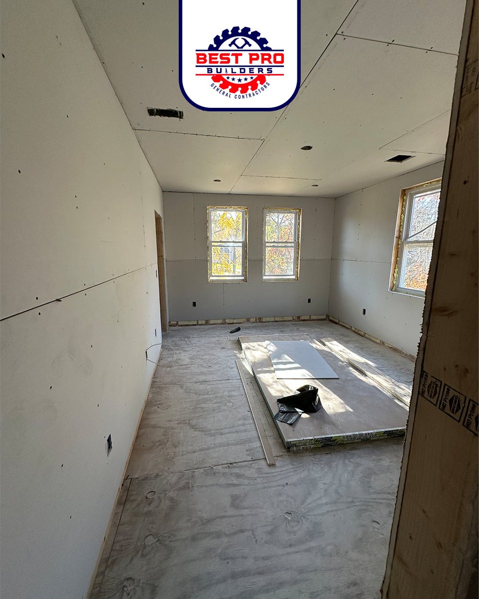 bestprobuilders's tweet image. Looking for practicality? Drywall is the answer! 

Sustainable with a flawless finish, plus thermal &amp;amp; acoustic comfort. 

Contact us for jaw-dropping results!

📞 (857) 237‑0142

#bestprobuilders #deckconstruction #patioconstruction #homeadditions