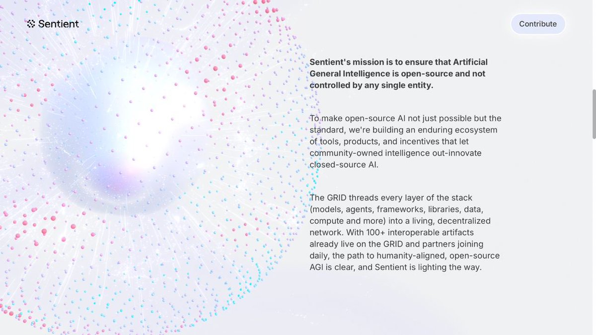0xfrigg's tweet image. Is open-source AI finally competitive with the closed giants? @SentientAGI becoming the Linux-of-AI is getting real. need-to-know cut
In AI x crypto, closed labs move fast but stay opaque. Open networks win when utility compounds across agents, models, data, and compute.…