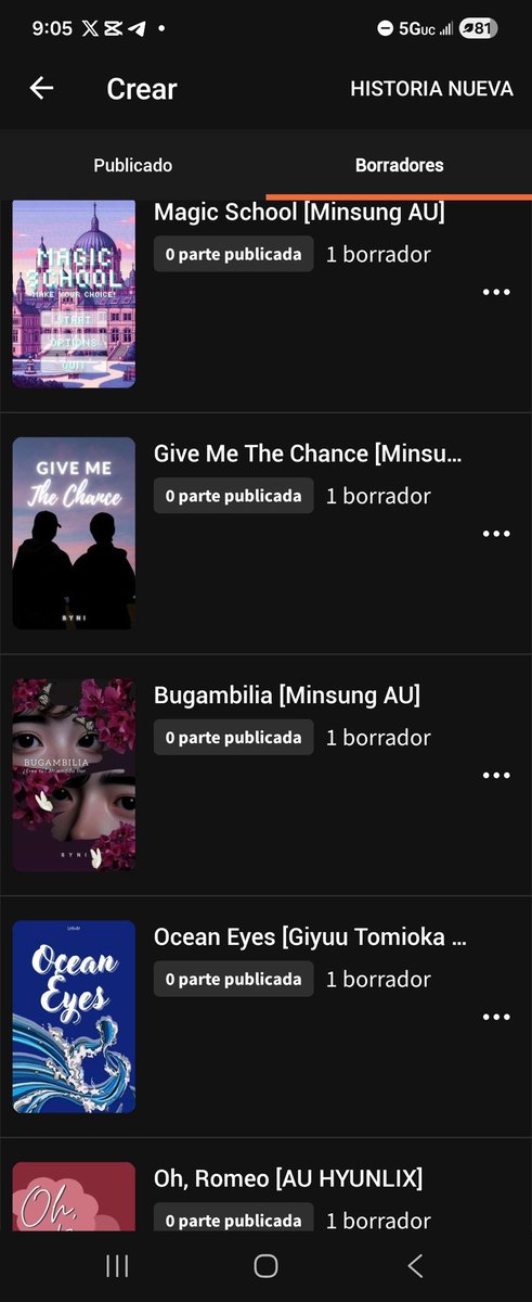 Hacer las portadas es obligatorio, ya escribir los fanfics y publicarlos es opcional