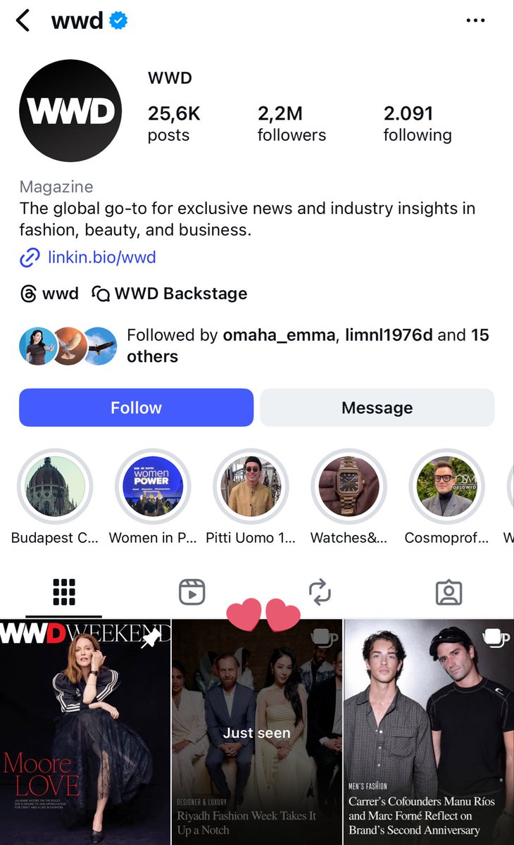 WWD - Global media updates the widespread influence of RFW with <a href="/faye/">faye</a> in their post thumbnail ❤️‍🔥 it’s an honor and appreciation of the global fashion industry about Faye. Just global star here 🤭
Like share and comment everyone 💪🏻

instagram.com/p/DQB_5Z6iOVO/…