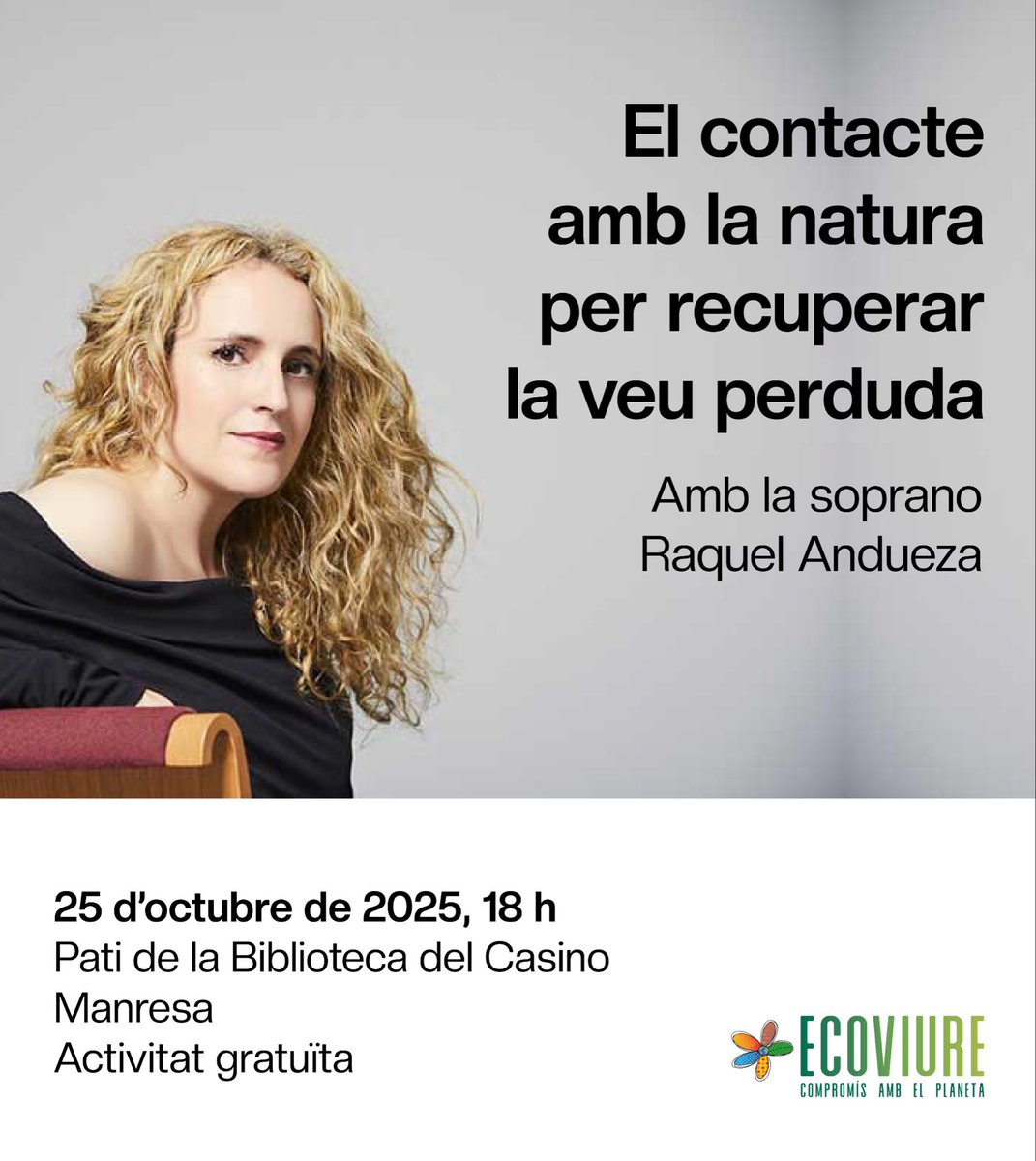 🗓️ Aquest dissabte la fira de l'Ecoviure estarà acompanyada per un complet programa d'activitats!

👉 Us deixem una còpia d'algunes de les activitats més destacades!