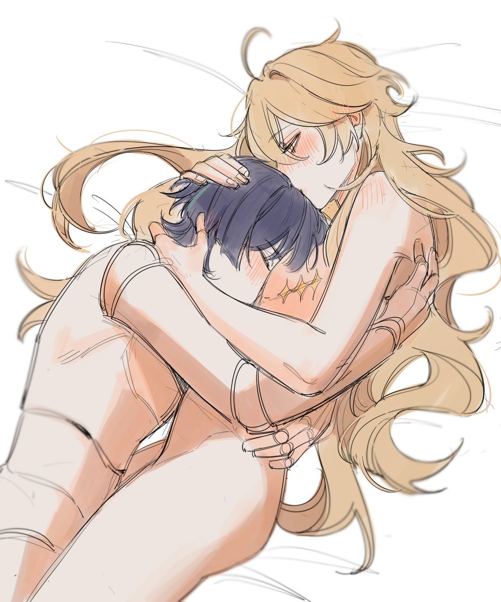 scaraether head kiss