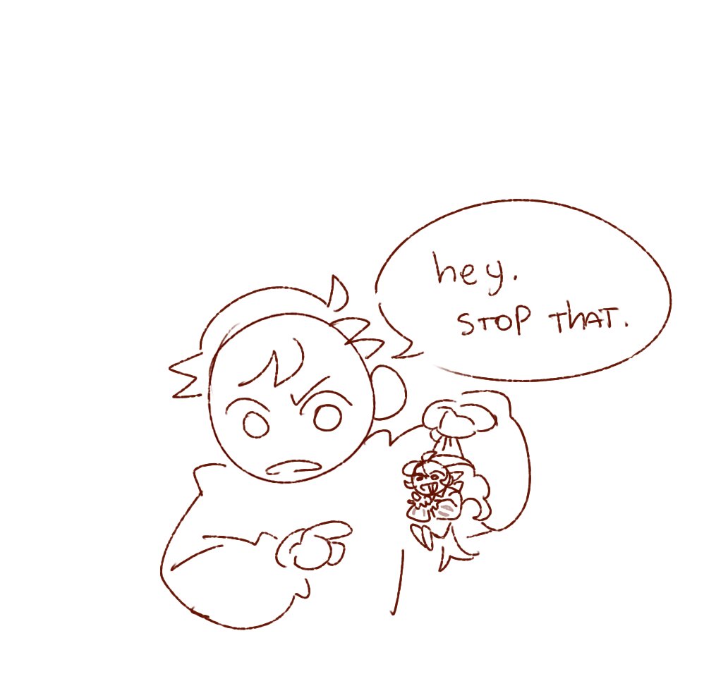 remember to check yourself for gnats