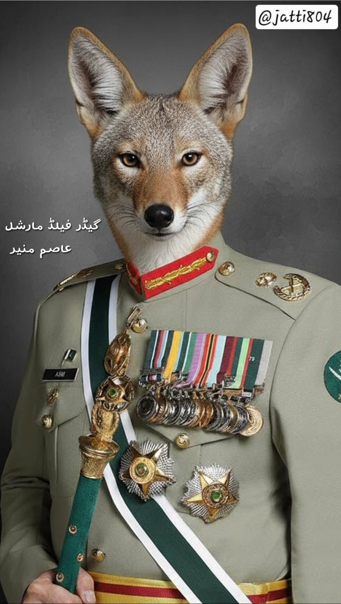 پاکستانیو!
گیڈر فیلڈ مارشل عاصم منیر کو غور سے دیکھ لو۔