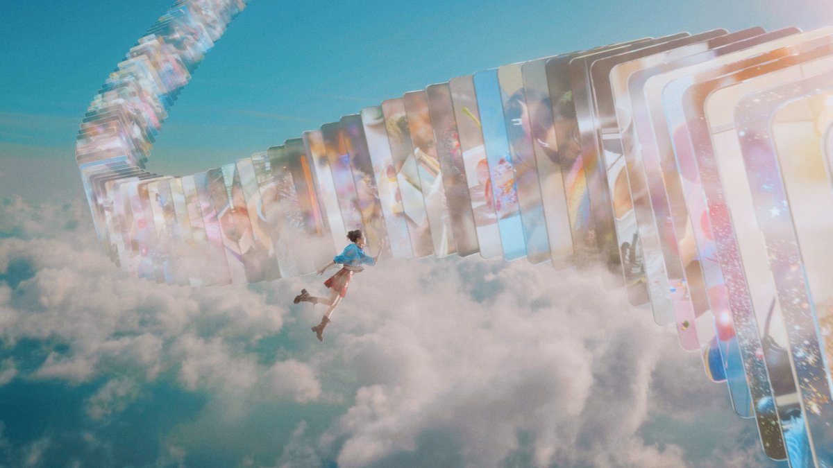 Ray_T6L's tweet image. NiziU(니쥬) 「♡Emotion」MV

「RISE UP」に続きVFXで参加しました〜！
ストーリーズが出てくるカット中心に80カットくらい作ってます。
ぜひ画面の中の画面まで楽しんでください！
あと本当にいい曲！！

#NiziU #NiziU_NewEmotion