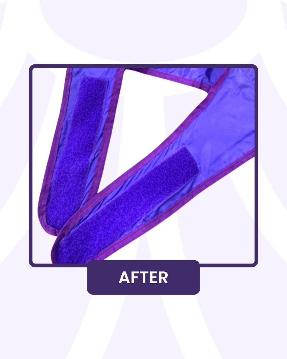 This garment arrived with loose stitching and worn seams.

Think about it like a pair of eyeglasses. A small crack in the frame might not seem like much, but it affects the whole structure. You wouldn’t keep wearing glasses that are about to snap, and the same goes for lead.