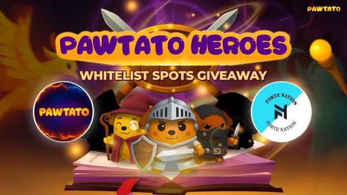 fortenation (@forte_nation) on Twitter photo ⚔️ 𝗧𝗵𝗲 𝗛𝗲𝗿𝗼𝗲𝘀 𝗛𝗮𝘃𝗲 𝗔𝘄𝗮𝗸𝗲𝗻𝗲𝗱 ⚔️
The goddess Axomamma has called.
Only heroes stand ready as <a href="/PawtatoFinance/">Pawtato Finance | Sui</a> comes on <a href="/SuiNetwork/">Sui</a> 𝘁𝗵𝗶𝘀 𝗡𝗼𝘃𝗲𝗺𝗯𝗲𝗿 𝟭𝘀𝘁
15 WL 🎫
▫️ Follow <a href="/PawtatoFinance/">Pawtato Finance | Sui</a> X <a href="/forte_nation/">fortenation</a>
▫️ Like & Rt
▫️ Drop your SUI 💳
⏰ ⚔️ 𝗧𝗵𝗲 𝗛𝗲𝗿𝗼𝗲𝘀 𝗛𝗮𝘃𝗲 𝗔𝘄𝗮𝗸𝗲𝗻𝗲𝗱 ⚔️
The goddess Axomamma has called.
Only heroes stand ready as <a href="/PawtatoFinance/">Pawtato Finance | Sui</a> comes on <a href="/SuiNetwork/">Sui</a> 𝘁𝗵𝗶𝘀 𝗡𝗼𝘃𝗲𝗺𝗯𝗲𝗿 𝟭𝘀𝘁
15 WL 🎫
▫️ Follow <a href="/PawtatoFinance/">Pawtato Finance | Sui</a> X <a href="/forte_nation/">fortenation</a>
▫️ Like & Rt
▫️ Drop your SUI 💳
⏰
