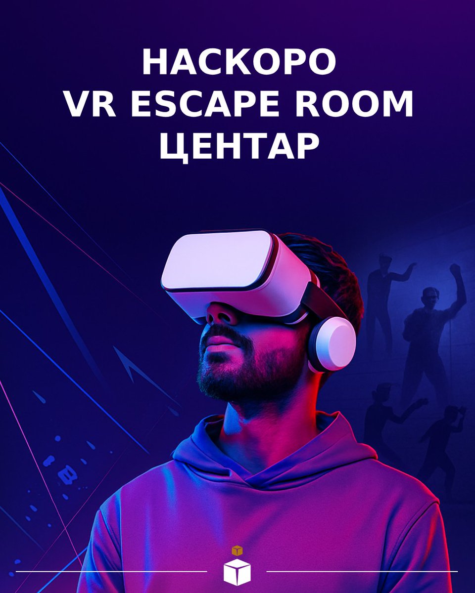 intetic_escape's tweet photo. 🧩 Место за вас и вашите пријатели за незаборавно искуство.
Наскоро целосно ново VR Escape Room доживување.

#наскоро #comingsoon #vr #vrescaperoom #vrescaperoomcenter #escaperoom #intetic #inteticescape https://t.co/gnzSrmFAGB