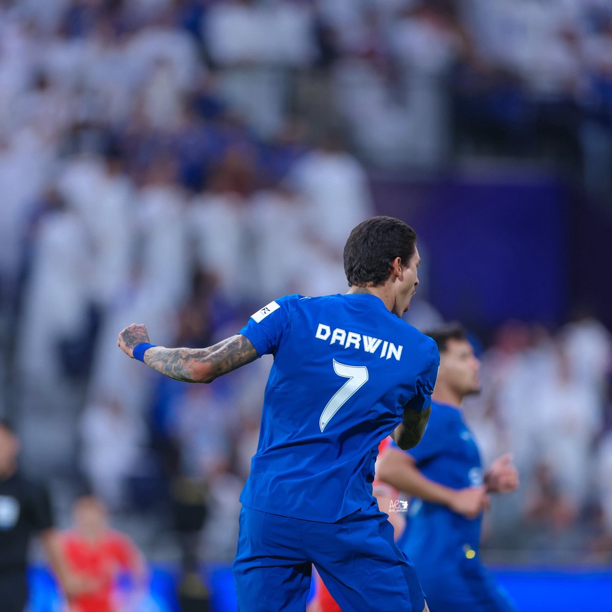 <a href="/SPL/">دوري روشن السعودي</a> نجم الجولة داروين نونيز يستحق ذلك؛ جمهور الهلال العظيم خلفه ويقف معه لـتحقيق هذه الجائزة 💙💙💙