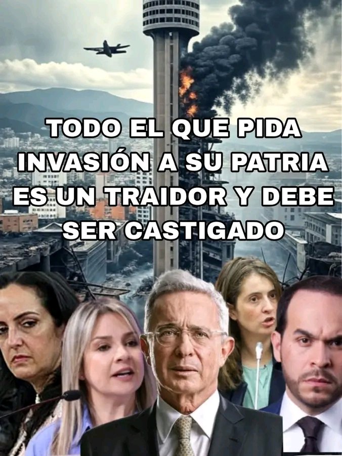 La historia los recordara por traidores.

#TrumpRespeteAColombia