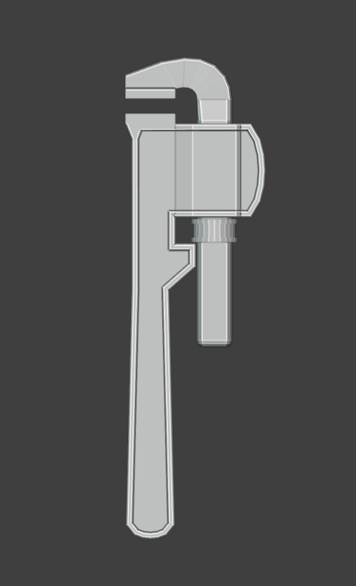 BitByteBytes's tweet image. daily whitebox #89
pipe wrench
#dailywhitebox
#lowpoly #indiedev #gamedev #b3d
#3dmodeling #blender #gameart #3dart