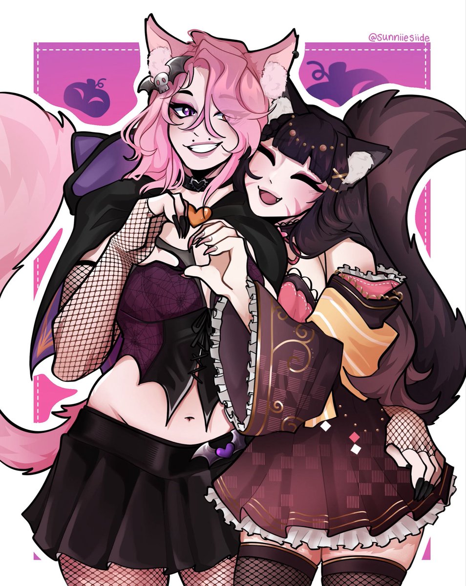 THE GIRLIES💕 <a href="/JSS01_/">JS1</a> and <a href="/SpookyUshii/">Spooky🩷🎃</a>