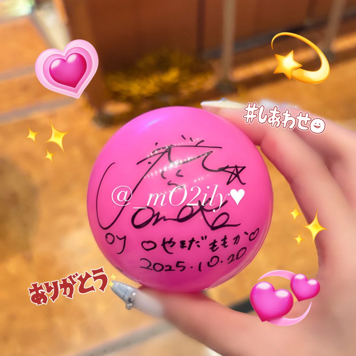 ロックオンされました...0(:3 )〜 🪽✨
杏佳たーくさん幸せありがとう(神ω神)♥
<a href="/yamada_momoka__/">山田 杏佳</a> #ももかわいい