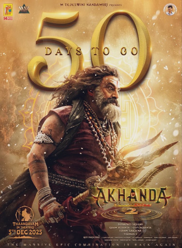 Kabirduhansingh's tweet image. Happy Diwali Everyone , 
Stay blessed, stay Humble 🙏❤️

Here my 4 Upcoming Releasees  !! 
#Blessed 

Gratitude🙏 

#ottakomban #Akhanda2 #Kattalan #Mahasenha