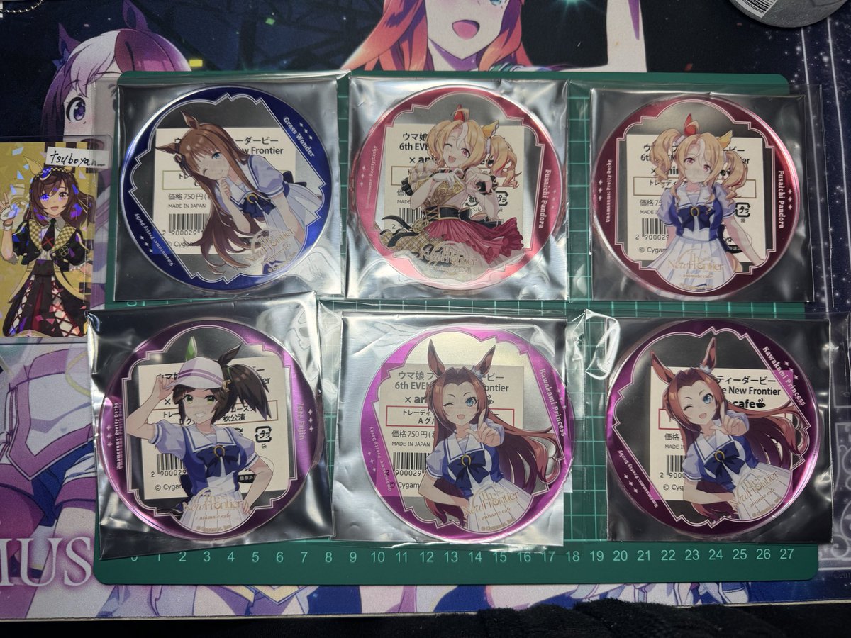 ウマ娘 ばんえい十勝 アニメイトカフェ アクリルコースターセット ウマ娘 ばんえい十勝 アニメイトカフェ アクリルコースター