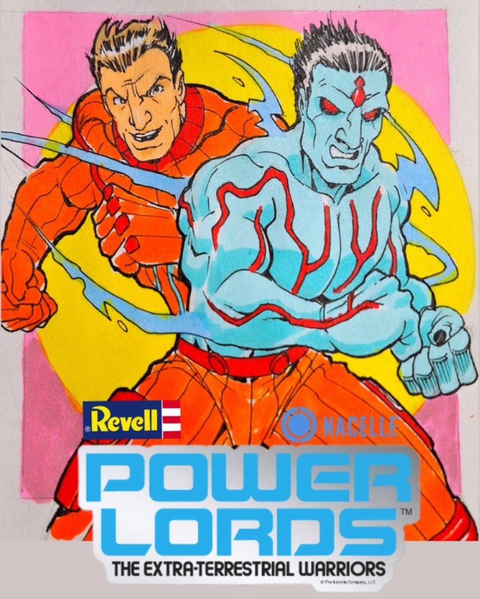 #powerlords #nacelletoys #Nacelle #ozstudios #inktober2025 #halloween2025 #monstertoys