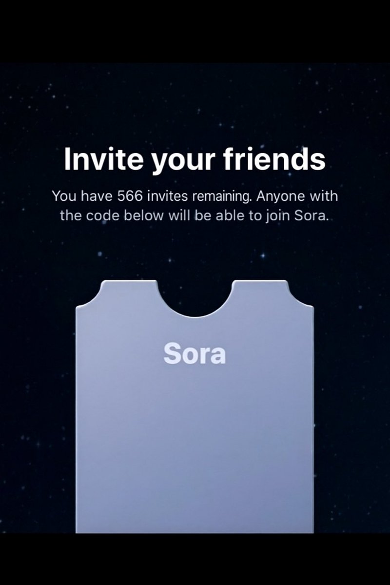 🚀 99 New Sora 2 Invite Codes Are Here!

To claim your FREE invite code:
1️⃣ Like ❤️ this post
2️⃣ Repost 🔁
3️⃣ Comment “CODE” 💬
4️⃣ follow ❤️❤️

(Make sure you’re following, codes will be sent via DM.)

#Sora2 #AI #InviteCode #Giveaway