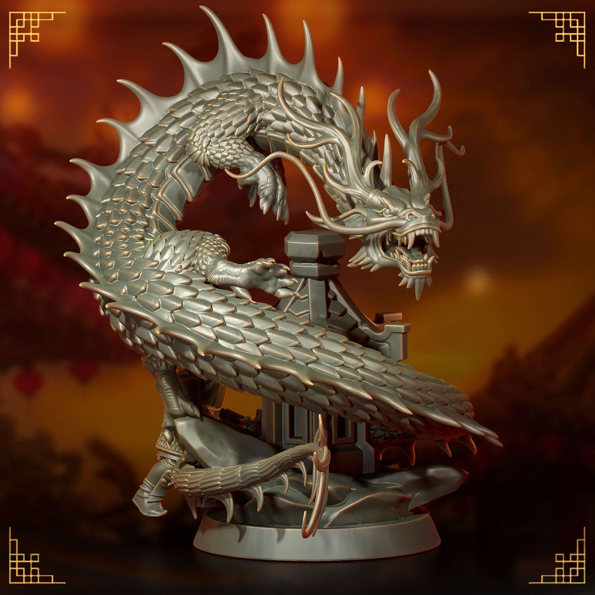 ⛩️ LAST HOURS TO GO!
The Celestial Empire campaign is ending soon!
⚔️ 150+ modular 3D-printable STL models:
Emerald Warriors, cavalry &amp; heroes
Mercenary ogres &amp; gunners
Tons of add-ons

🔥 6 Milestones Unlocked!
👉 Don’t miss out — join now!
myminifactory.com/frontier/the-c…