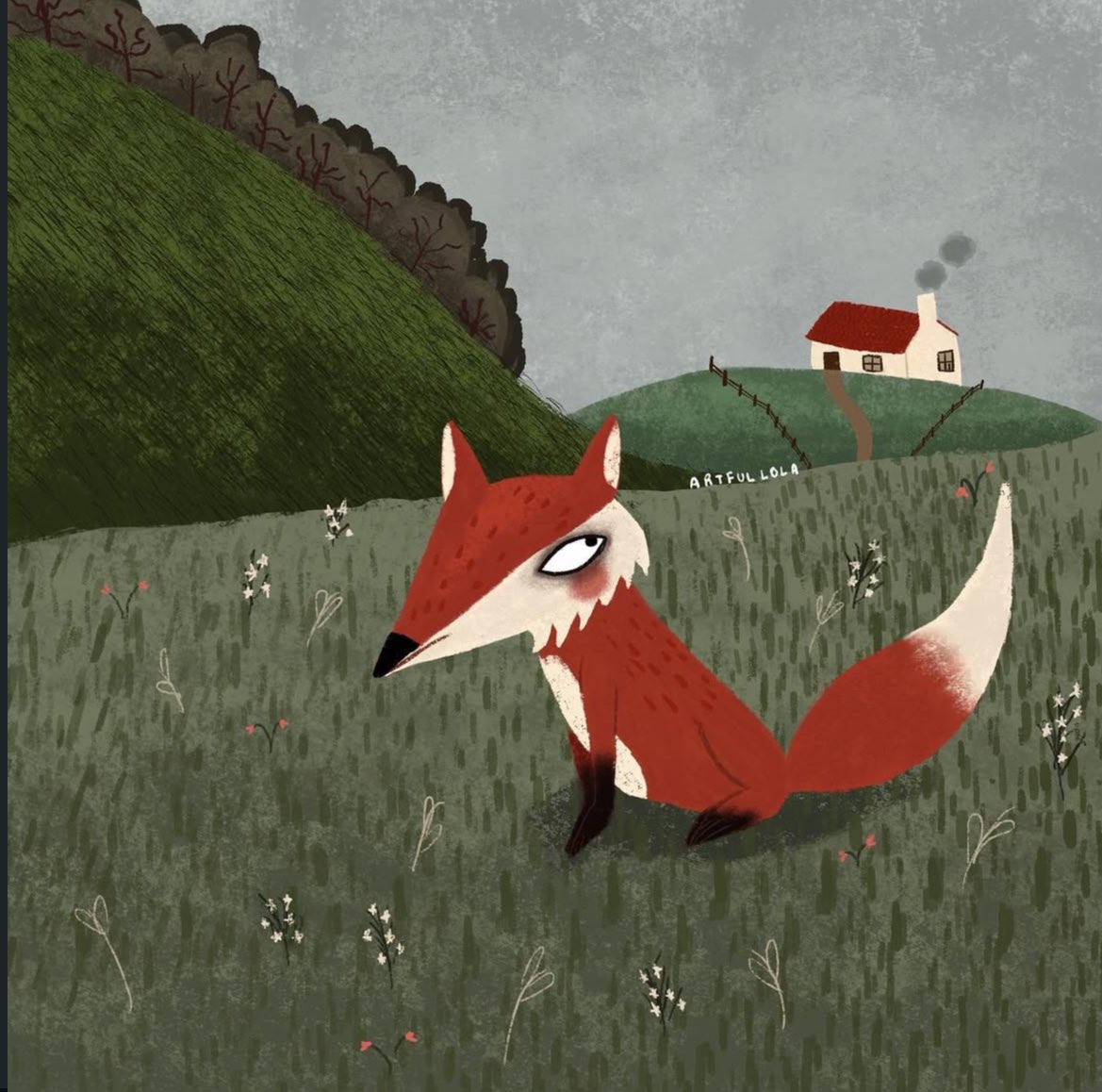 artfullola's tweet image. 🦊🌲
#childbookillustration #art #illustration #digitalart